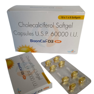BoonCal D3 60 K Capsule