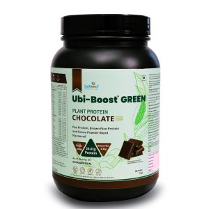 UBI-BOOST GREEN Plant Protein Powder Chocolate Flavor 1kg
